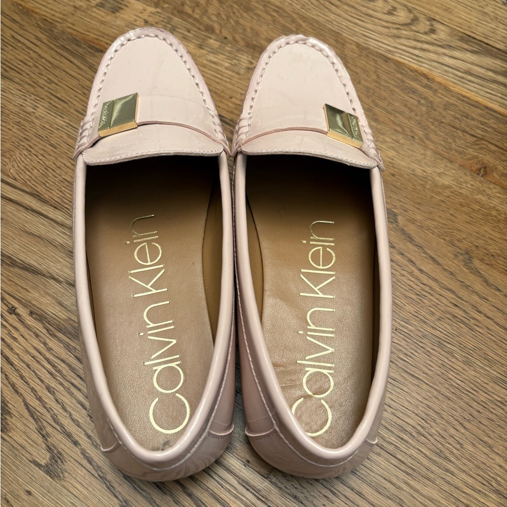 Calvin Klein Blush Pink Loafers